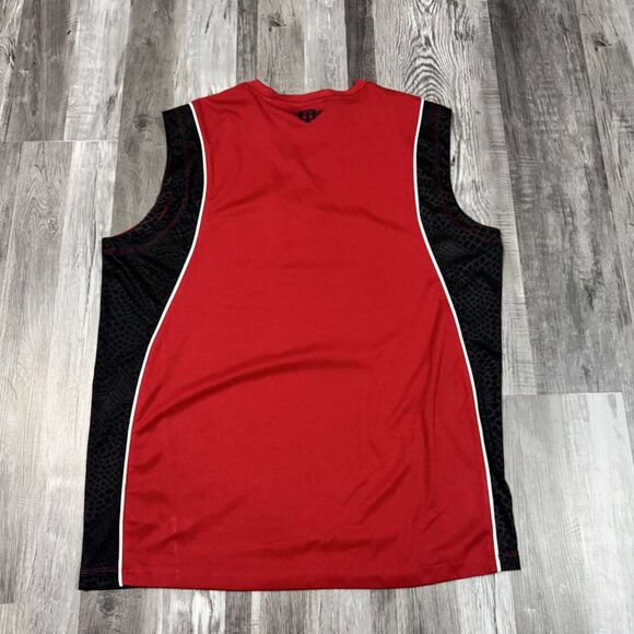 Size XL - Tapout Men's Activewear Jersey BLK/Red - Picture 2 of 3